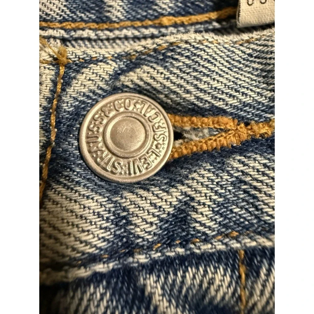 Vintage Levi's 550 Men's 36x32 Straight Leg Relaxed Fit Jeans Denim Y2K 90's